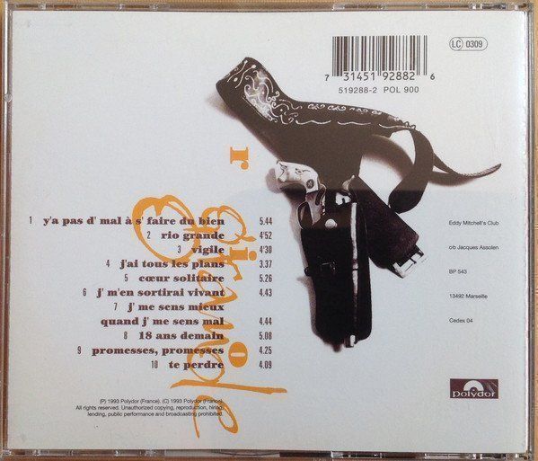 CD: Eddy Mitchell – Rio Grande – Usato da Bionnens venduto da Meg011 1