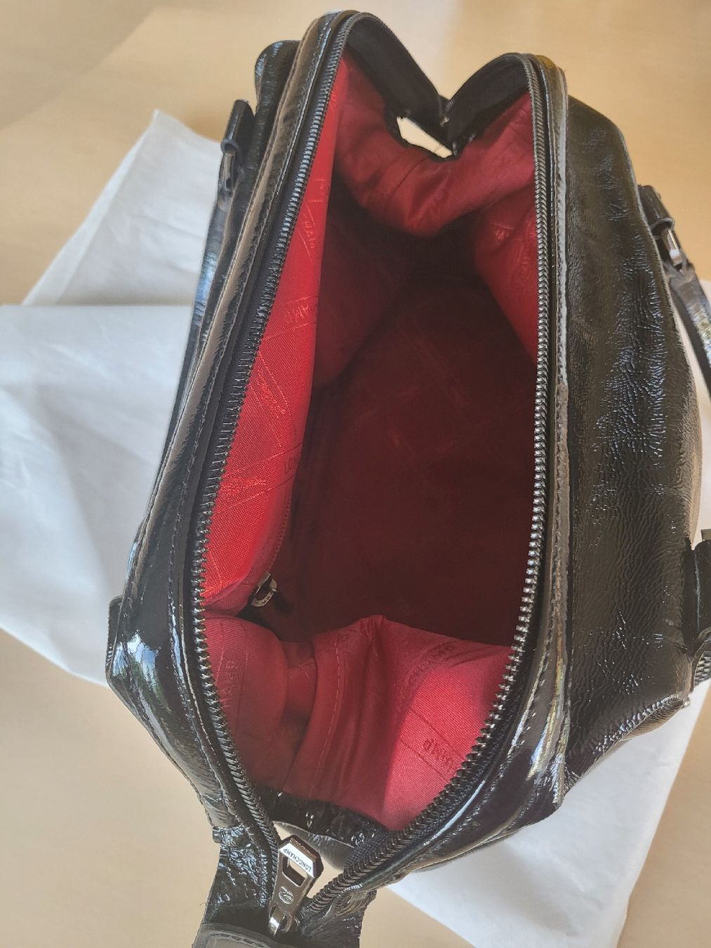 Sac à main en cuir numéro neuf Polene Noir en Cuir - 65366467