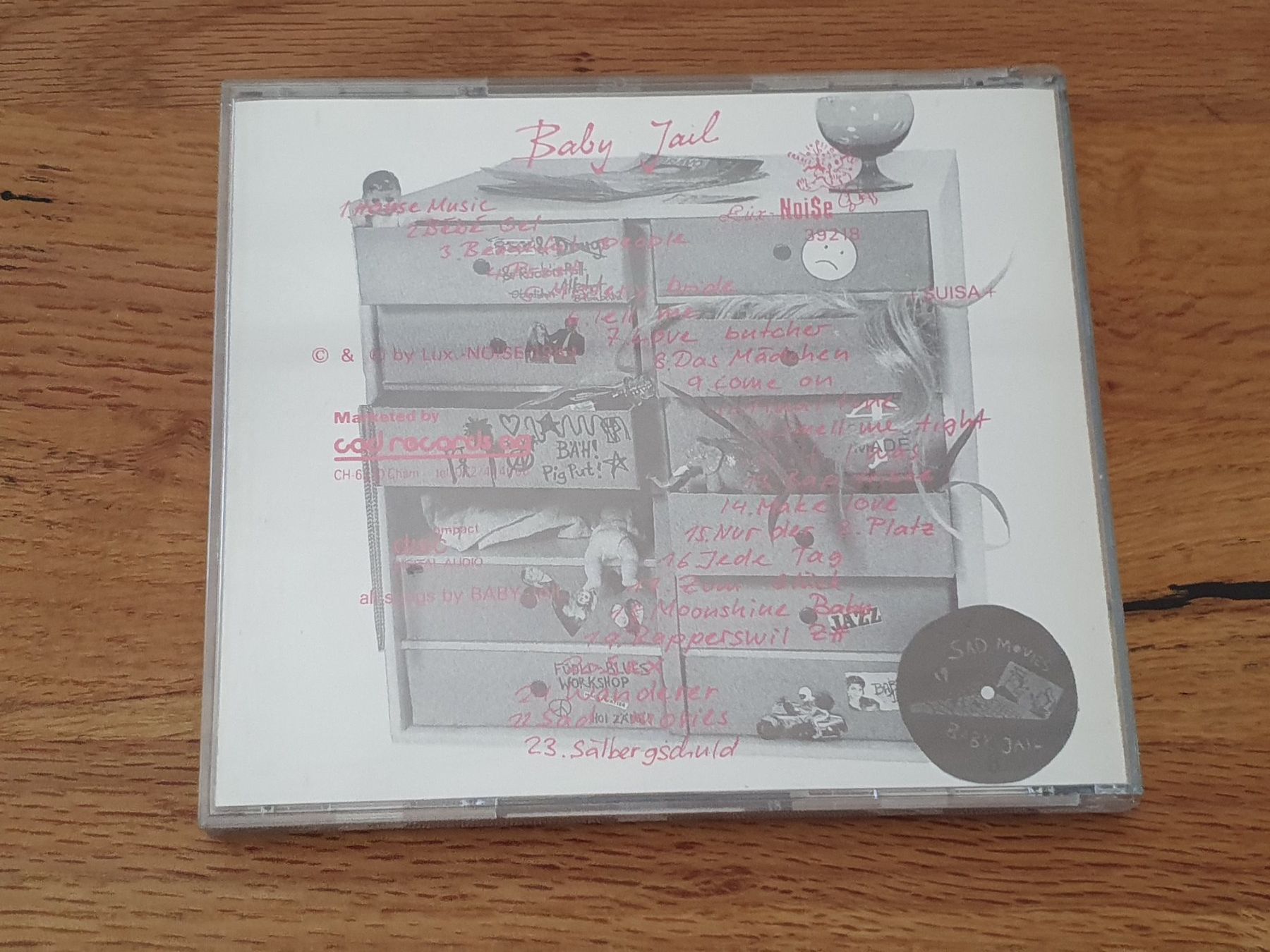 CD: Baby Jail - Bébé Gel - CD – Usato da Auenstein venduto da Trilos 1
