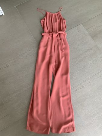 Massimo Dutti Jumpsuit rosa/lachs Grösse 36 neuwertig