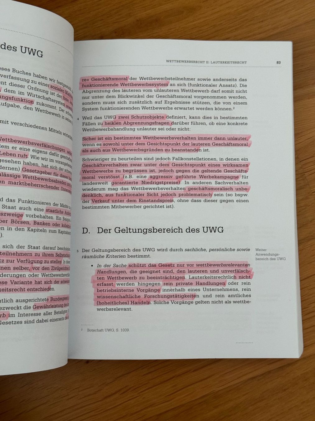 Libri: Wirtschaftsrecht, 4. Auflage – Usato da Steinhausen venduto da sar_ph7q 1