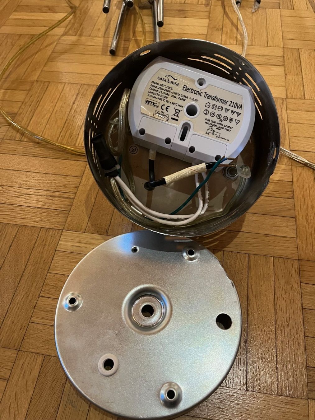 Lampadari & plafoniere: Moderne Chrom Hängelampe / Deckenlampe – Usato da Regensdorf venduto da zgve 2