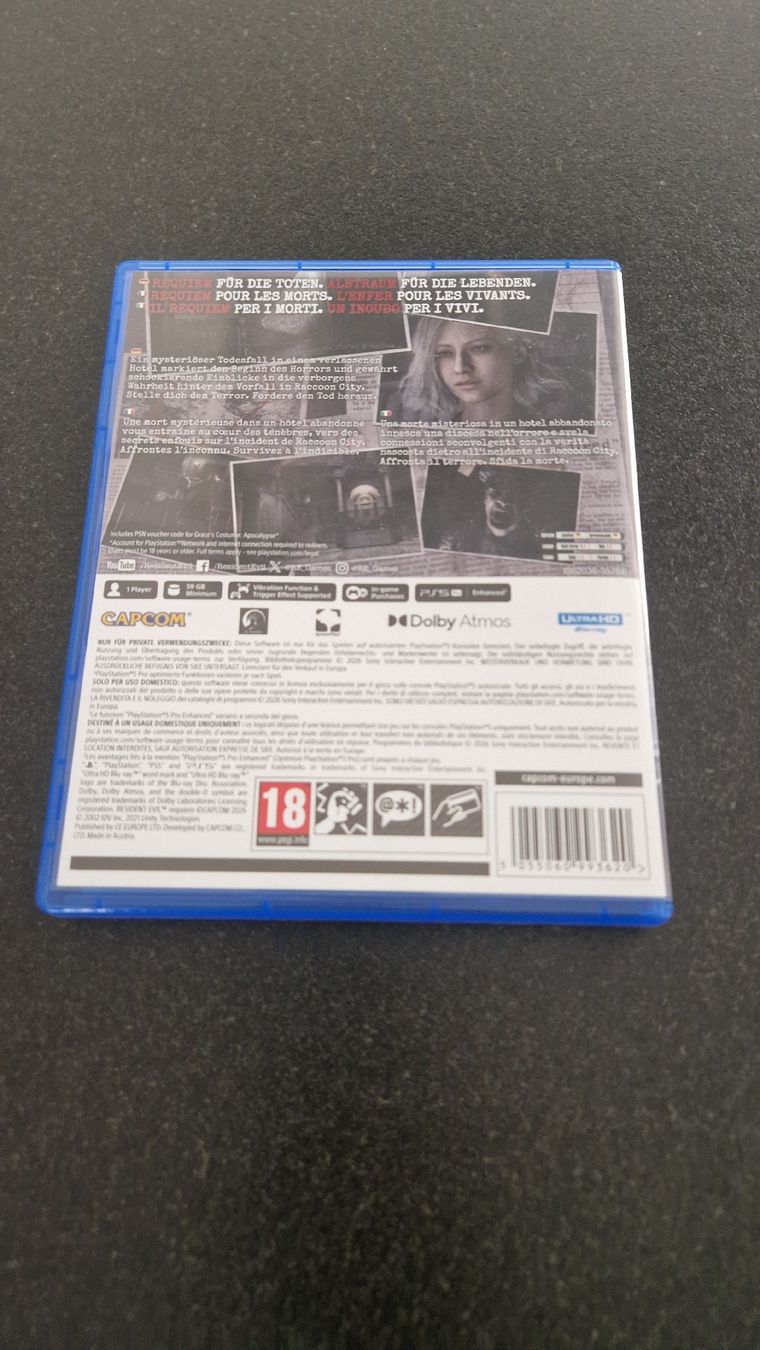 Spiele: Resident Evil Requiem – Gebraucht aus Holderbank AG von Yoshi.. 1