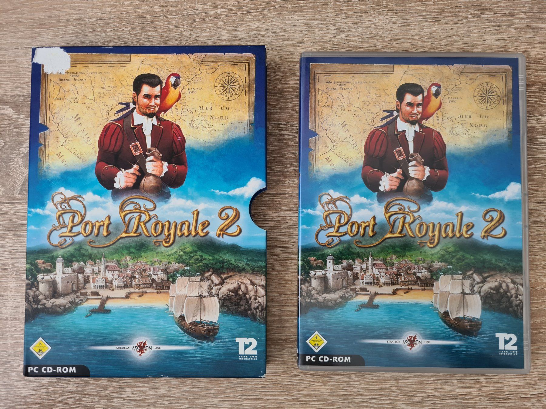 Giochi: Port Royale 2 (German) + Map - PC – Usato da Carouge GE venduto da Franllo