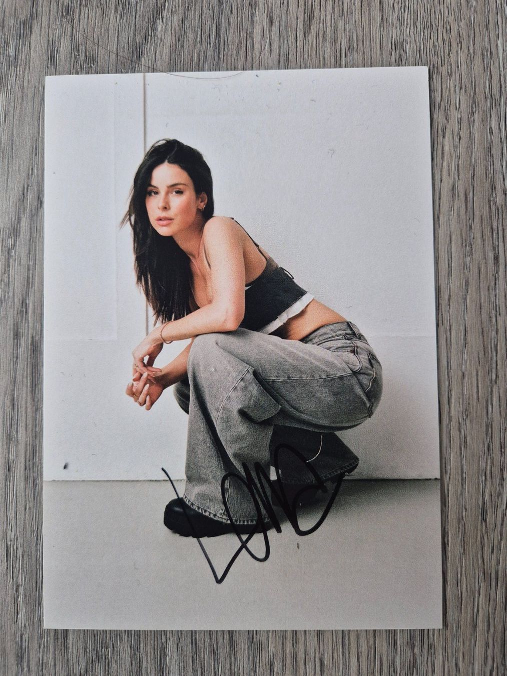 Autografi: Autogrammkarte von Lena Meyer mit Originalunterschrift – Nuovo (secondo la descrizione) da Eglisau venduto da nicij79