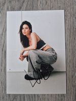 Autogrammkarte von Lena Meyer mit Originalunterschrift