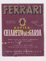 Etikette - Chiaretto del Garda /bd