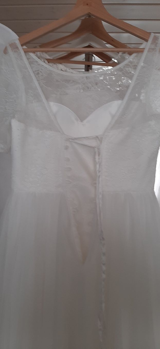 Vestiti: Brautkleid Midi neu Gr.40 – Nuovo (secondo la descrizione) da Obergerlafingen venduto da bigsound 3