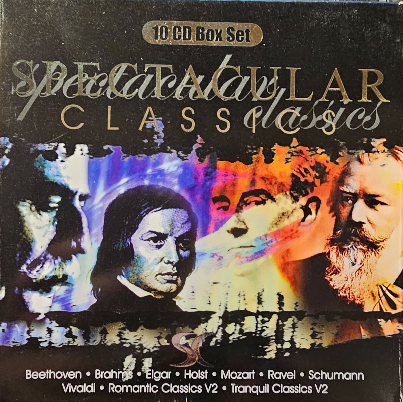CDs: Various ‎– Spectacular Classics Set 4 (10 CD Box) – Gebraucht aus Wahlen b. Laufen von Cg10