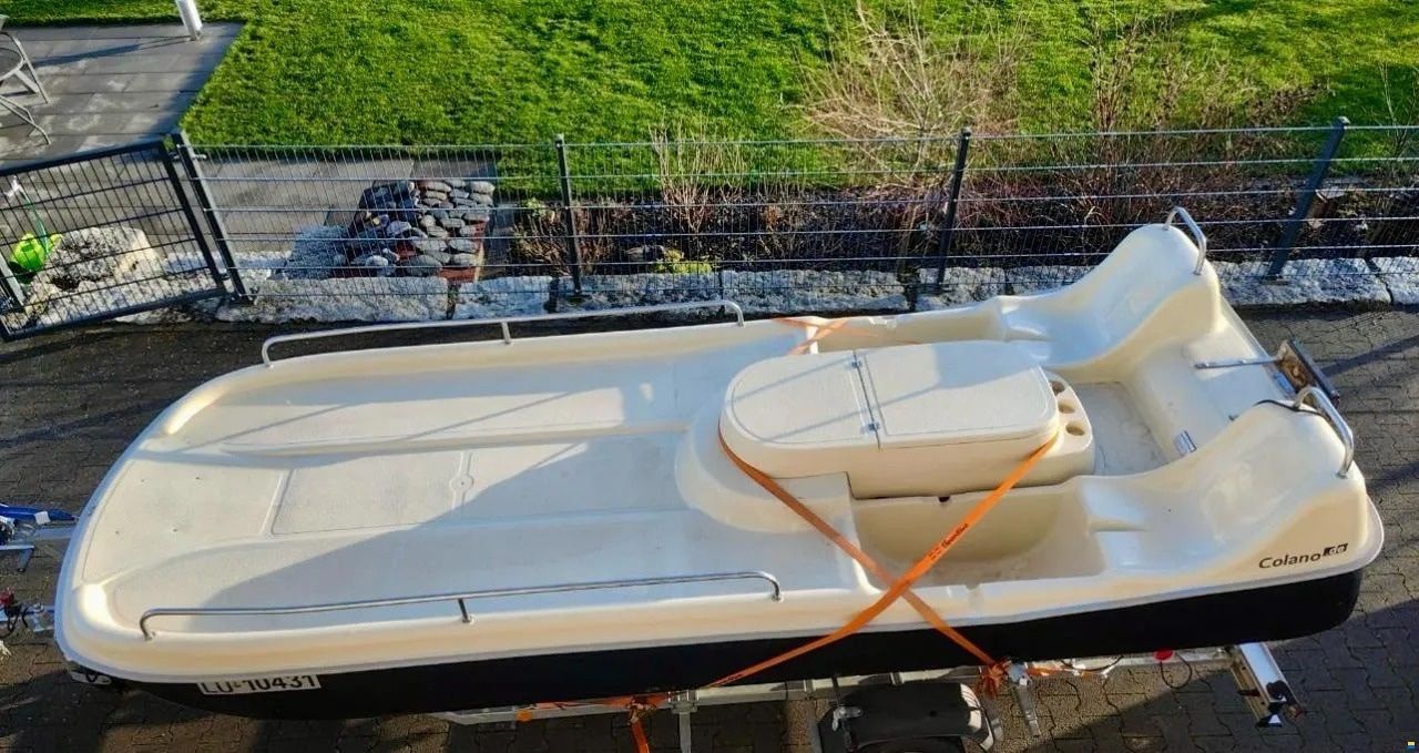 Barche: Bade- und Freizeitboot inkl. Motor, Trailer und Ausrüstung – Usato da Buttwil venduto da marsmen 1