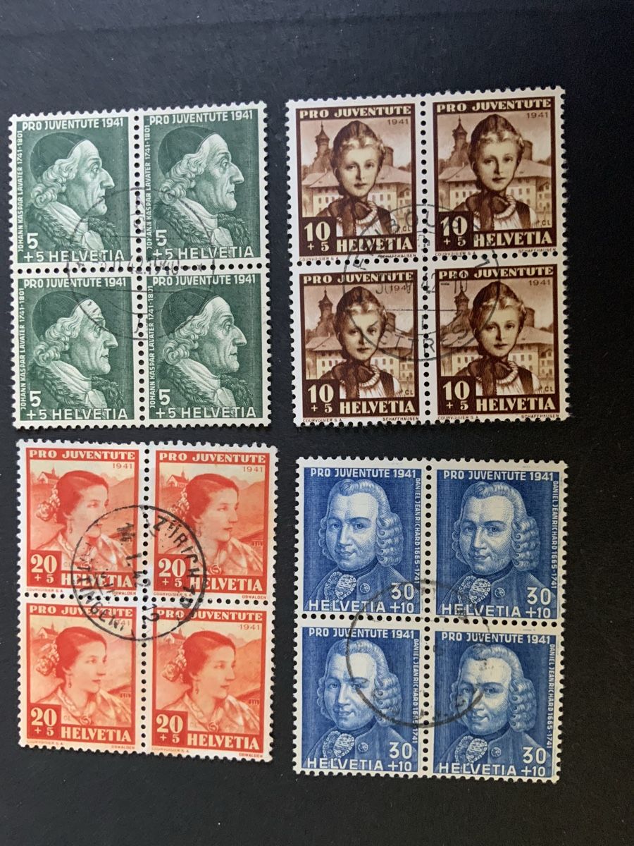 Alle Briefmarken: Juventute – Gebraucht aus Binningen von chr_cr5n