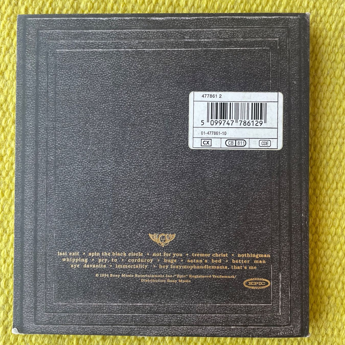 CD: PEARL JAM-BÜCHLEIN VITALOGY – Usato da Rorschacherberg venduto da CD-Roli 1
