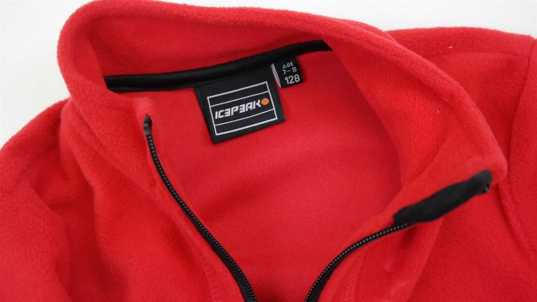 Icepeak Maglioni & Felpe: Icepeak Unisex Pullover halbZip Skipullover Fleece rot/Gr.L – Nuovo e nell'imballaggio originale da Wohlenschwil venduto da EddieS-Outlet 5