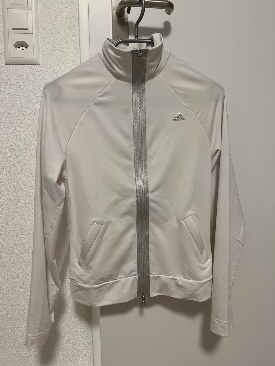 Adidas Jacken: Adidas Trainerjacke Climalite weiss 38 neu – Neu (gemäss Beschreibung) aus Birrwil von vanyboo