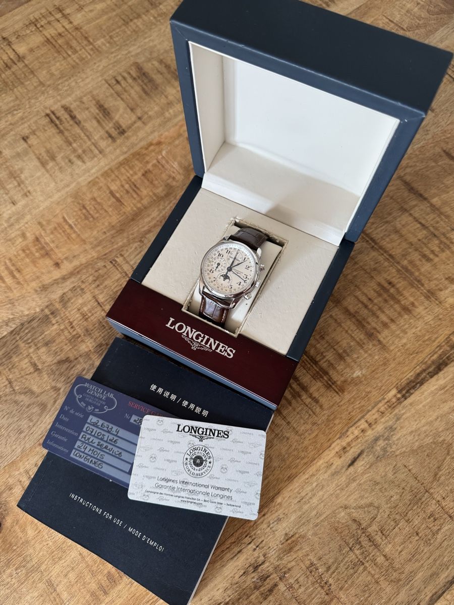 Longines Montres: Revised Longines Master Collection Moonphase – D'occasion à Genève par yan_smp5 1