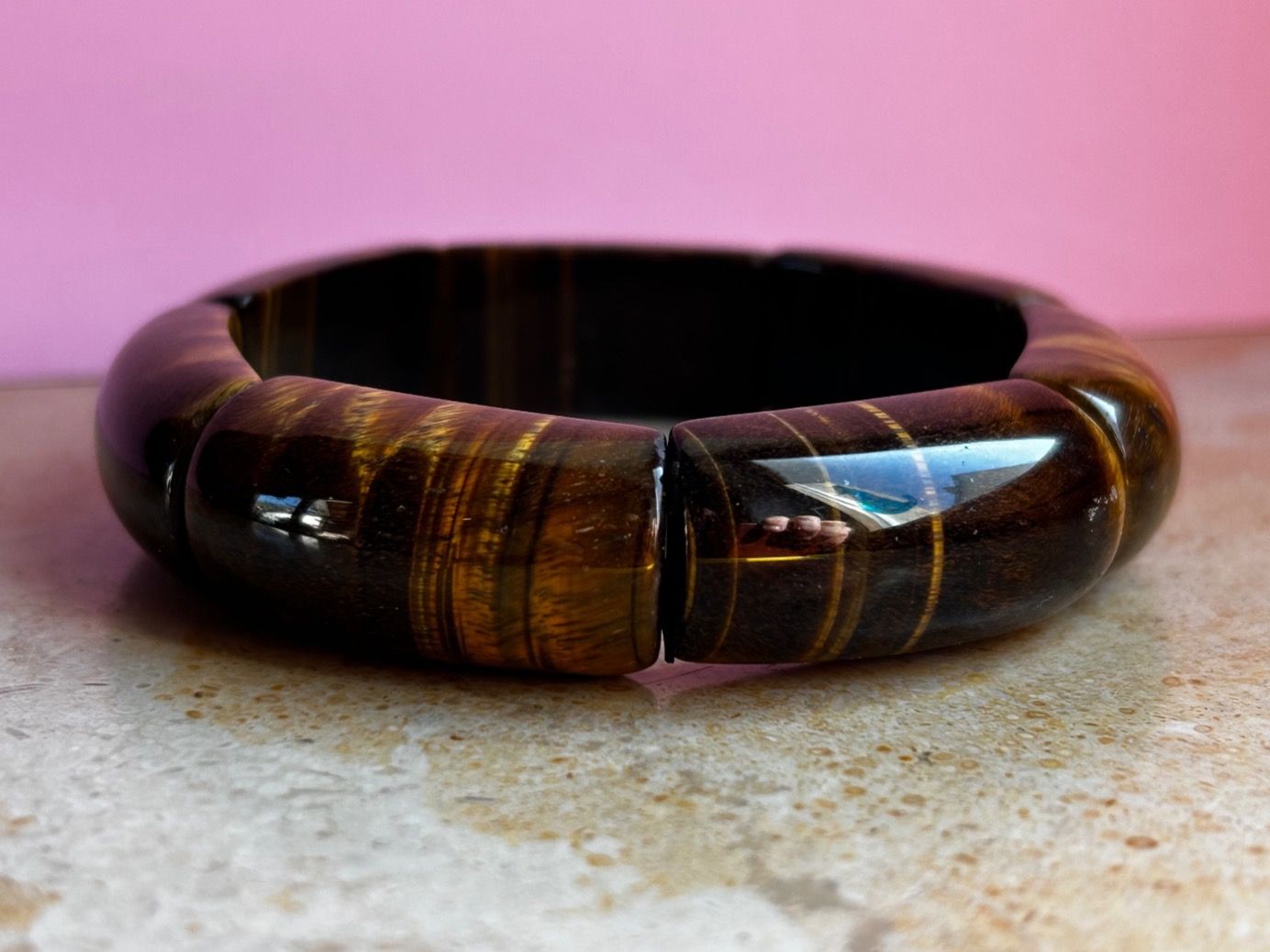 Bracciali & Braccialetti: Armband Tigerauge (6cm) – Usato da Dittingen venduto da Bijoubelle 6