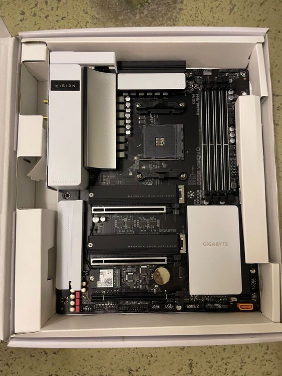 Motherboard Gigabyte Vision B550 AM4 Creator Mainboard AMD Kaufen auf