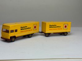 GB3-   Wiking Mercedes Möbellastzug Deutsche Möbelspedition