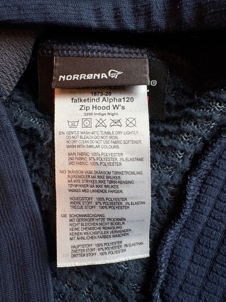 Norrøna Giacche: NORRONA Alpha120 Zip Hoody M – Usato da Stans venduto da biomam 9