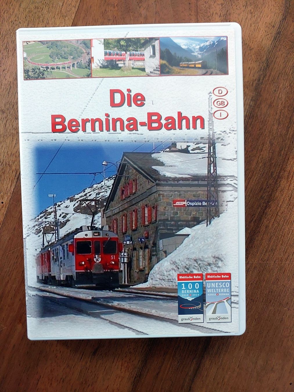 Tutti i DVDs: Die Rhätische Bahn - Bernina Bahn - DVD – Usato da Schönenwerd venduto da Steidi