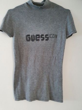 Guess Rollkragen T-Shirt Gr. S