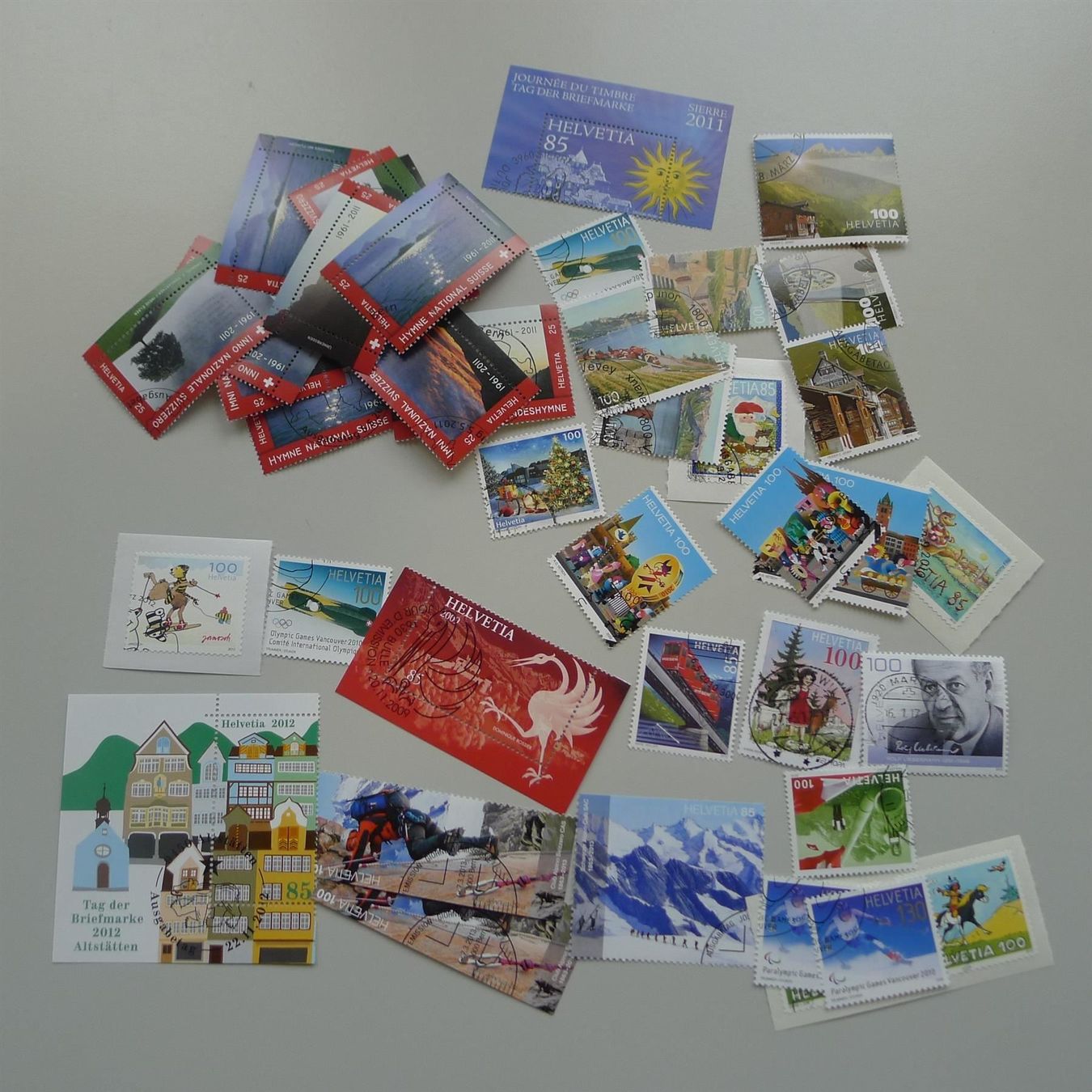 Tutti i francobolli: 2010-2019 Sammlung moderner MARKEN ! – Usato da Sursee venduto da Luzernerraute 4