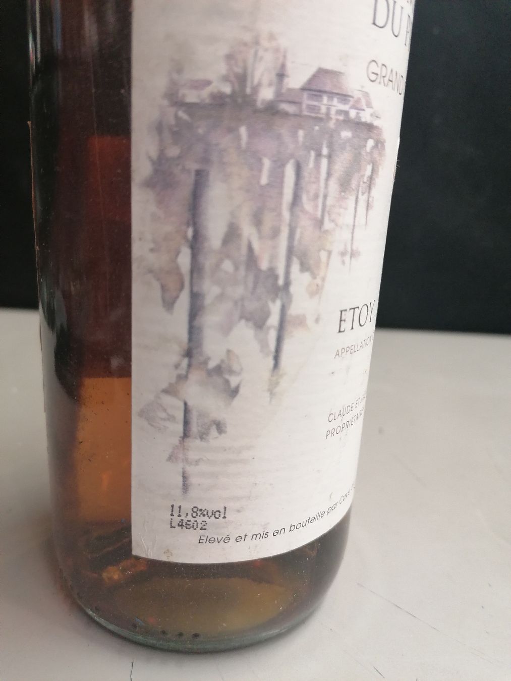 Wein: DOMAINE DU PRIEURÉ ETOY 2001 – Neu (gemäss Beschreibung) aus Genève von Leboucheoreilles 4