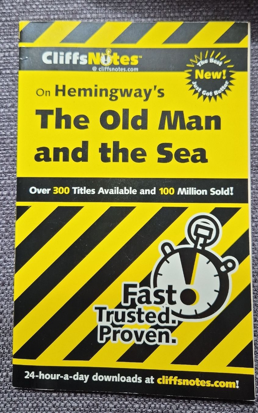 CliffsNotes: The Old Man and the Sea – Hemingway Analyse (Gebraucht) in ...