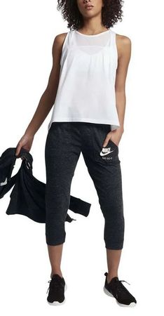 Nike Damen Jogginghosen Trainerhose Capri Crop Sporthose XS
