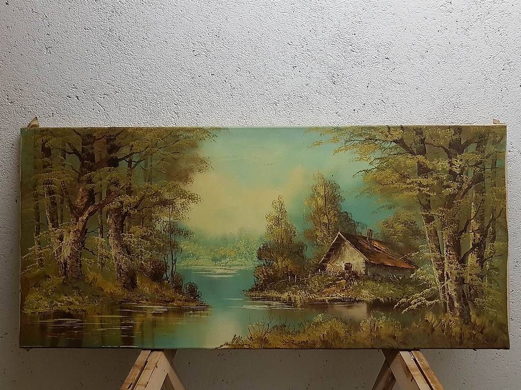 Dipinti: Tableau bord de riviere – Usato da St-Barthélemy VD venduto da meal83 1