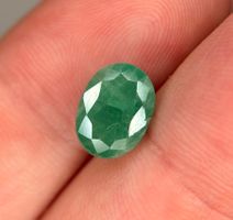 Ab 1 Fr. - 2.68 ct natürlicher Smaragd (Sambia)