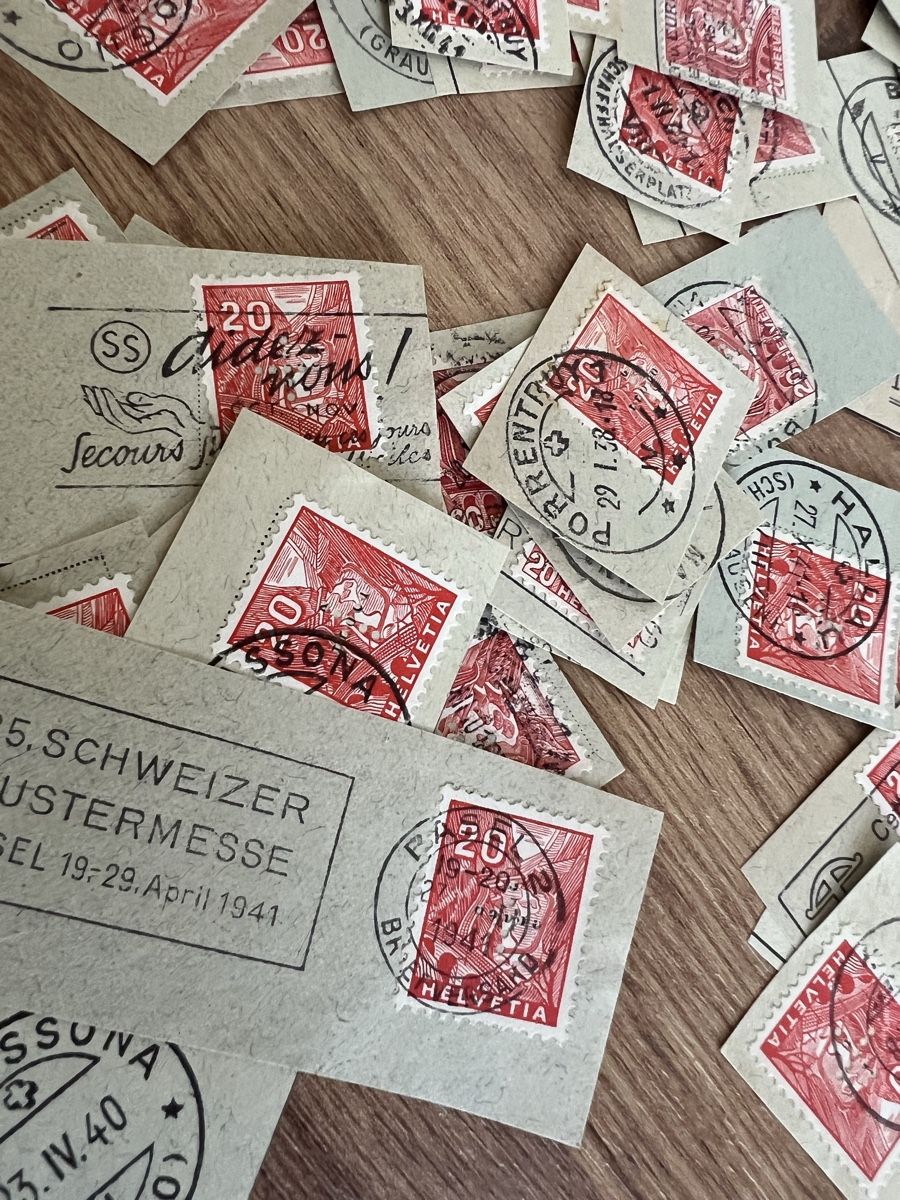 Tutti i francobolli: Grosses Lot an alten Schweizer Dienstmarken  – Usato da Braunau venduto da Desil2511 6