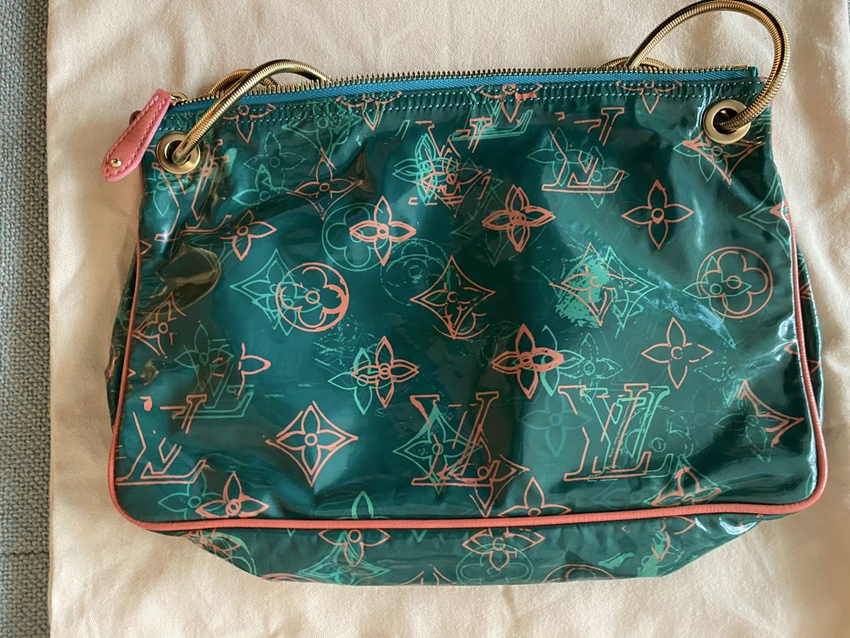 Louis Vuitton Borse da donna: Louis Vuitton Richard Prince Vinyl Vert – Nuovo (secondo la descrizione) da Kaiseraugst venduto da RJ03 6