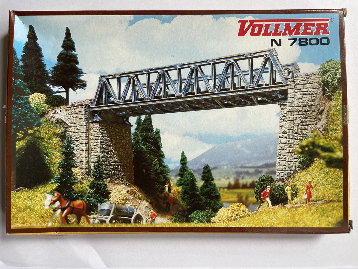 Vollmer Modellini di ferrovie: Vollmer 2 Brücken – Nuovo e nell'imballaggio originale da Kleinandelfingen venduto da marco_85 1