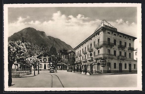 Cartes postales: Paradiso-Lugano, Hotel-Restaurant Schmid – D'occasion à Berlin par bartko-reher