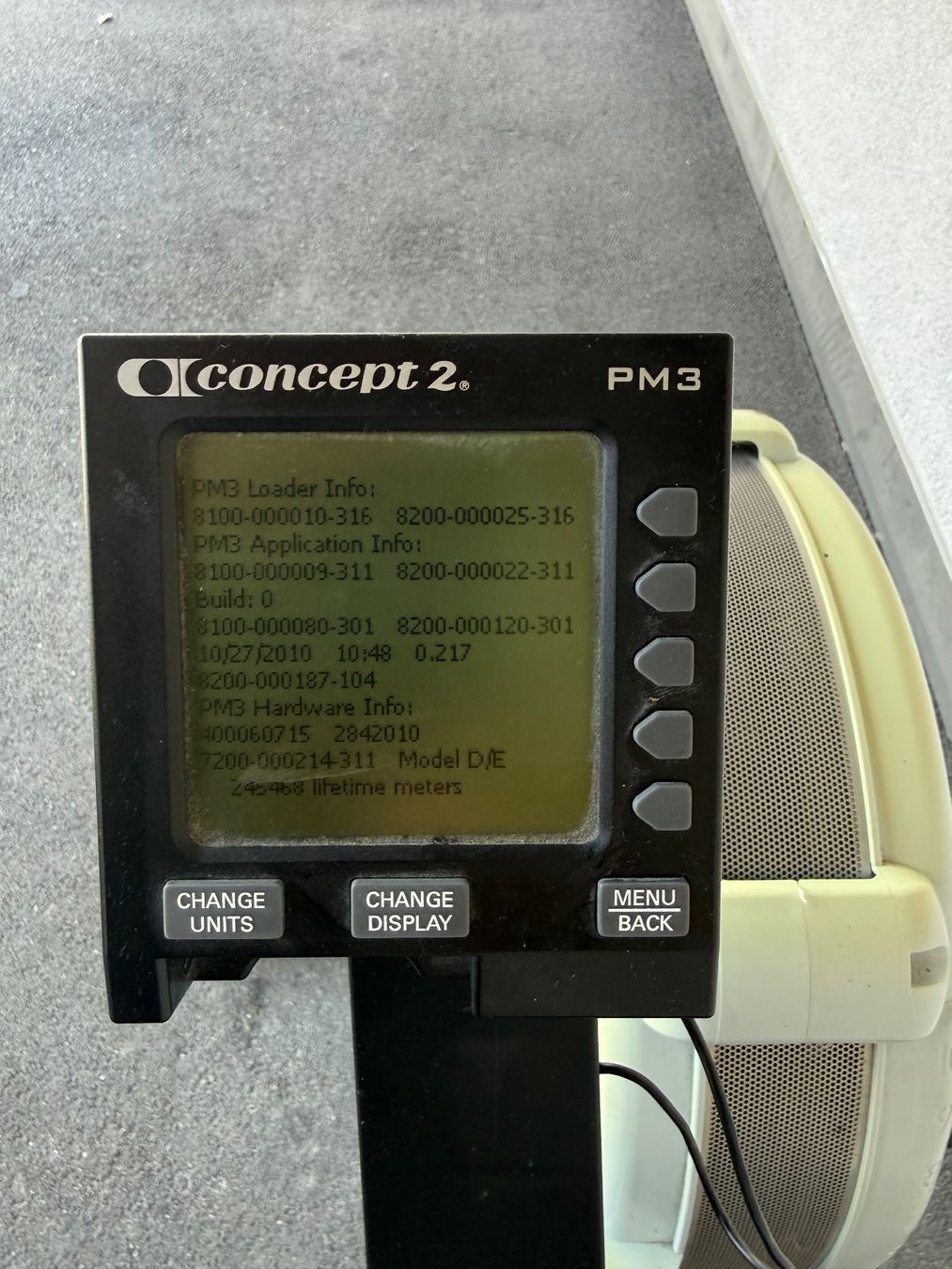 Gommoni, kayak & canoe: Rudergerät Concept 2 PM3 – Usato da Rotkreuz venduto da 74max 4