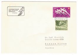 Lettre Rapperswil BPA A522 pour Buenos Aires le 27.VIII.50