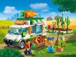 Lego 60345 City Gemüse Lieferwagen mit Rüebli Maskottchen