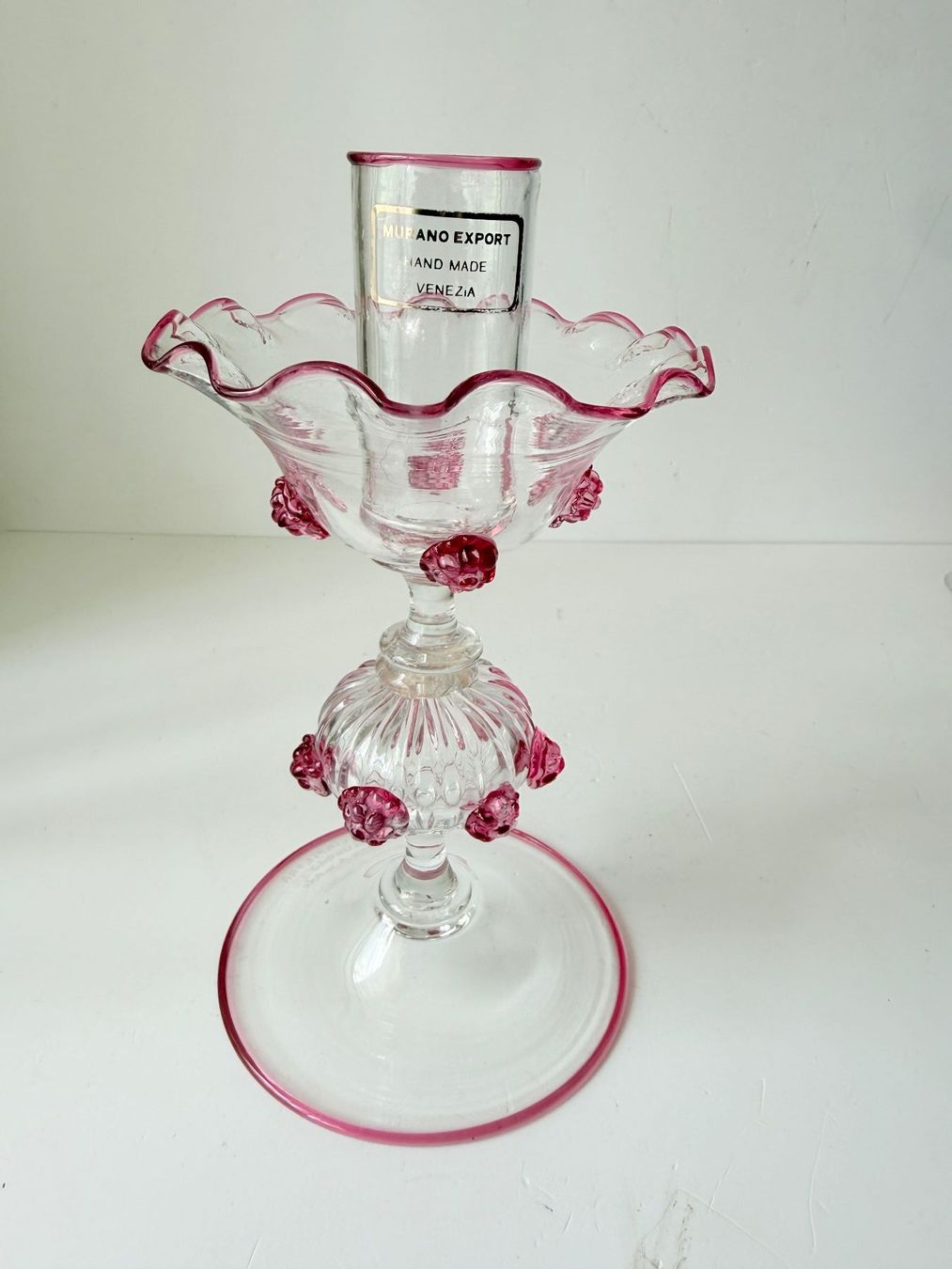 Portacandele: Murano Kerzenhalter – Usato da Zwingen venduto da moje1 4