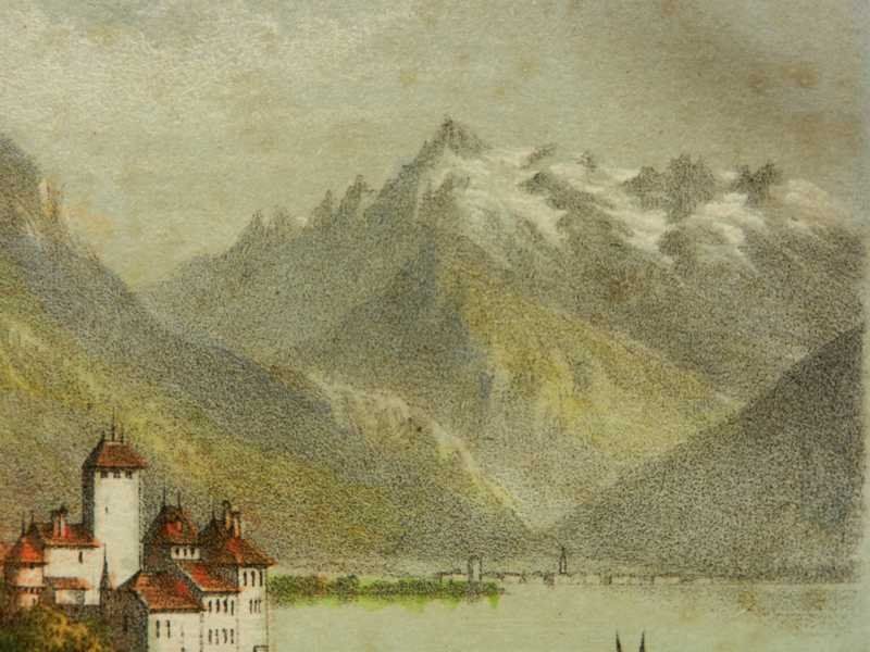 Incisioni: Chillon Lac Leman – Usato da Risch venduto da Rischli15 6
