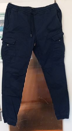 Clockhouse Slim Fit Herren Hose Cargo Style  Dunkelblau XL