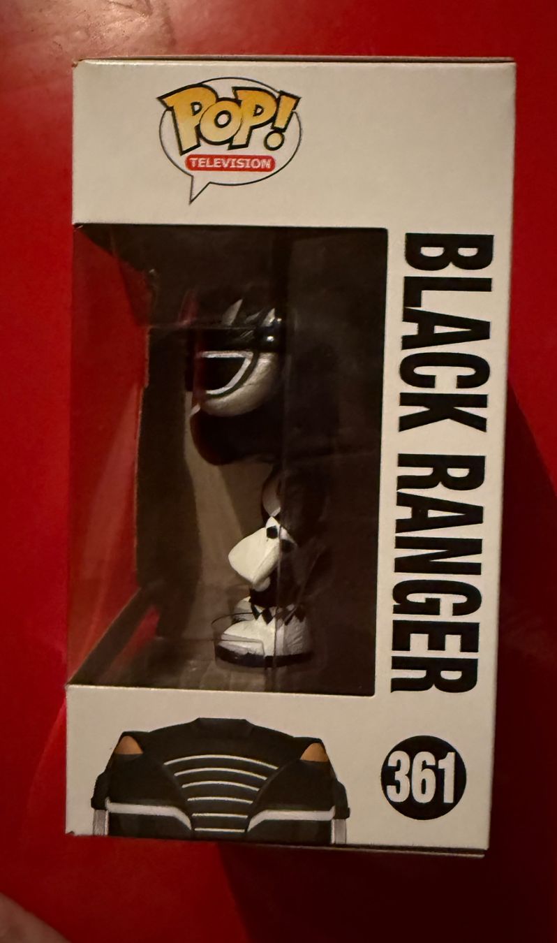 Funko Statuette: Funko Pop! Black Ranger – Nuovo e nell'imballaggio originale da Moudon venduto da CollectorGeek 5