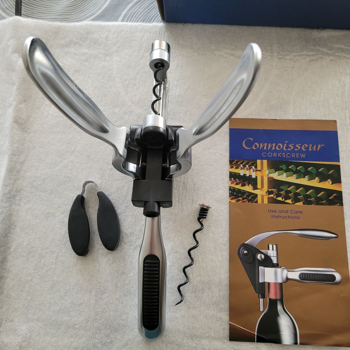 Apribottiglie & Tappi per chiusura: Korkenzieher - neuwertig & komplett! – Nuovo (secondo la descrizione) da Dörflingen venduto da tucson16 2
