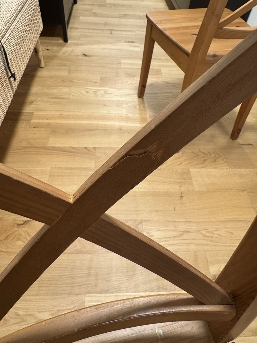 Ikea Stühle: 3 Stück alte IKEA Holzstühle – Gebraucht aus Solothurn von NiNiTa_22 2