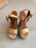 Emporio Armani Sandalen mit Keilabsatz – Gr.38.5