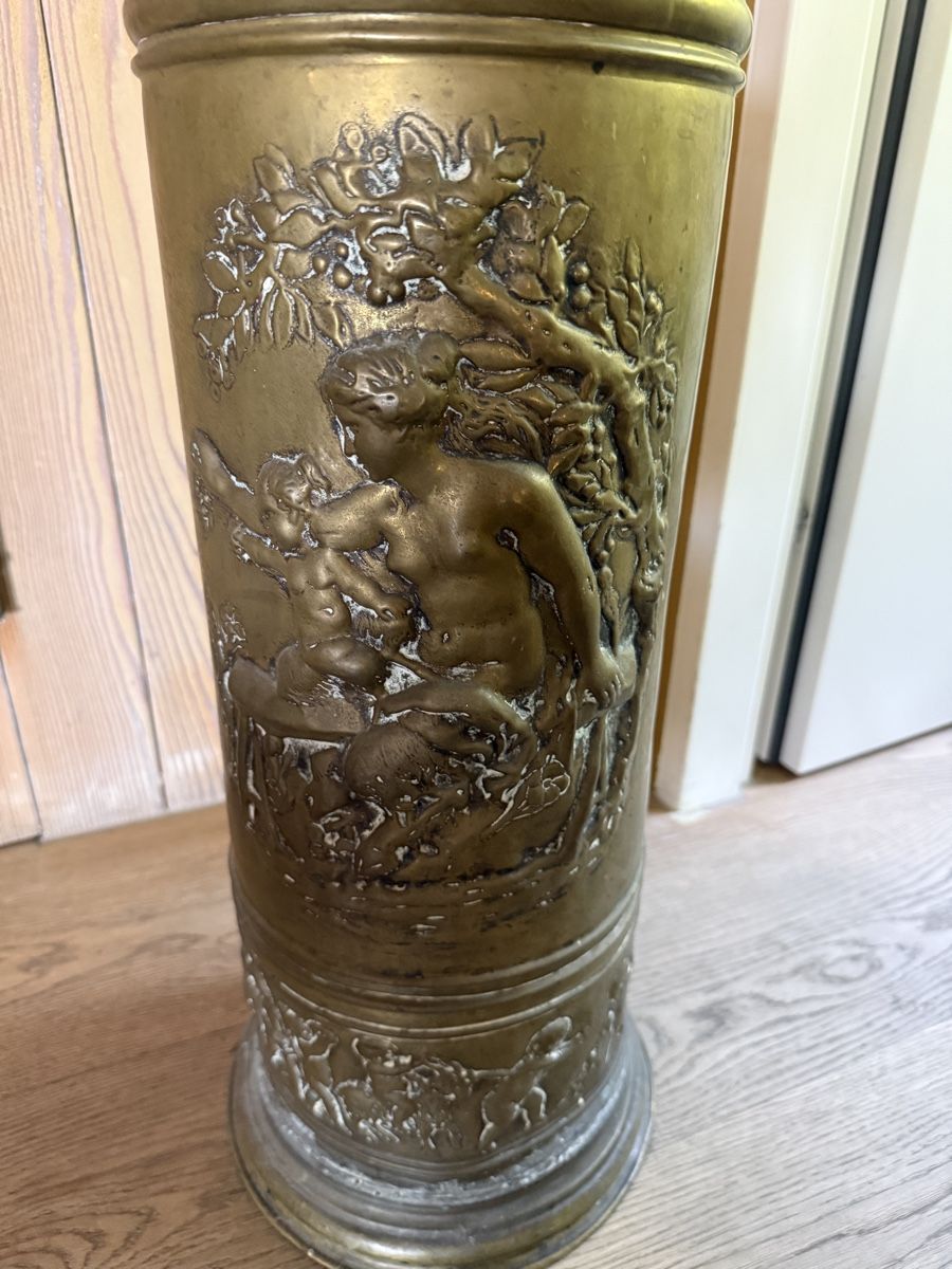 Sonstige Büroeinrichtungen: Antique brass umbrella stand  – Gebraucht aus Oberwil b Zug von sharls22 1