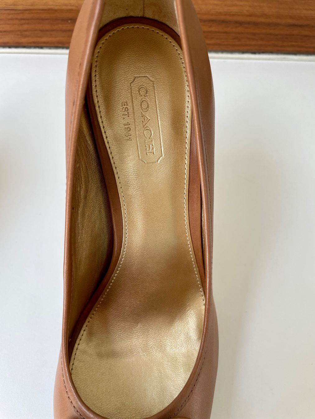 Coach Damenschuhe: GENUINE LEATHER COACH SHOES, SIZE 36,5 – Neu (gemäss Beschreibung) aus Forch von ele_9gsf 4