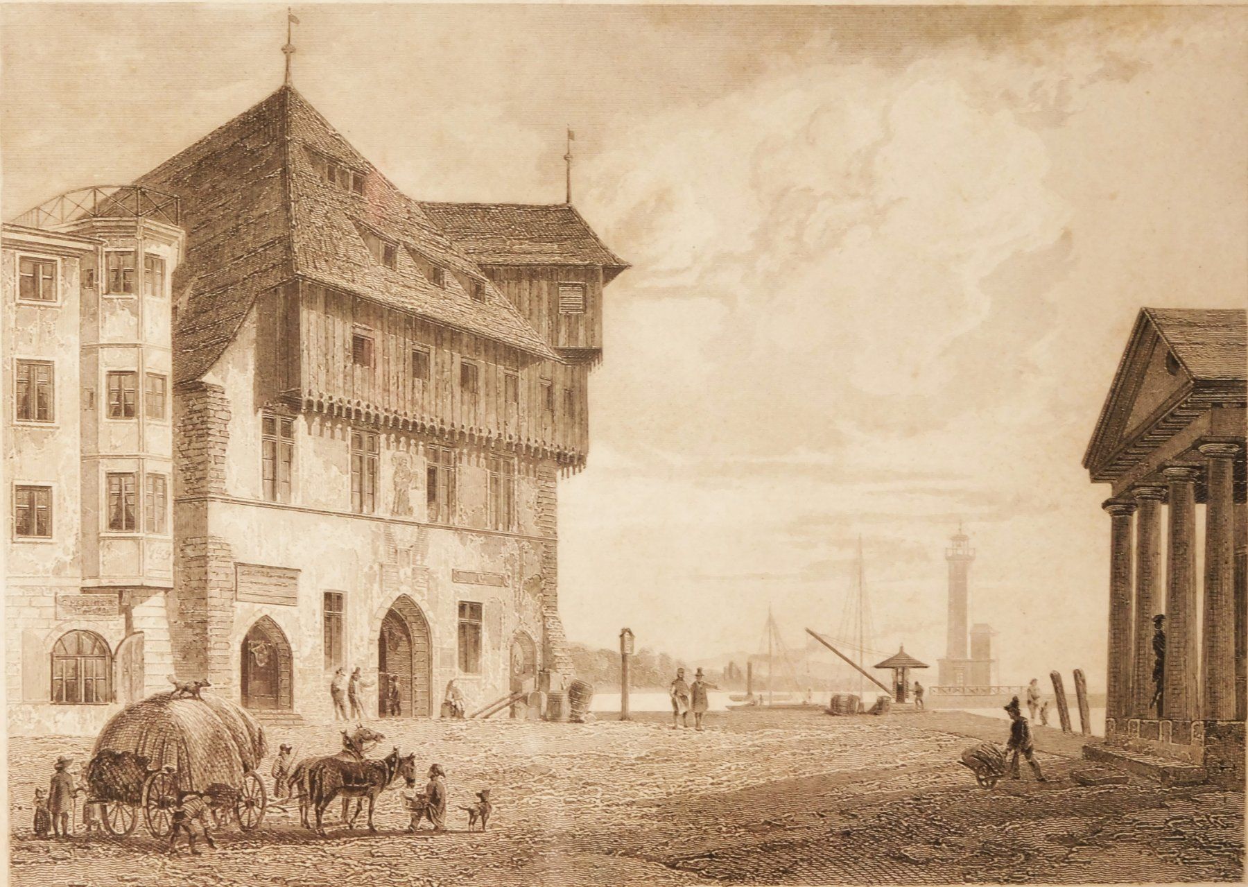 Incisioni: Zwei original antik Gravuren – Usato da Emmenbrücke venduto da Ulisse-22 2