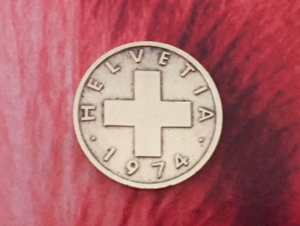 Tutti le monete: 1 Rappen 1974 -vz – Usato da Elsau venduto da herbybay