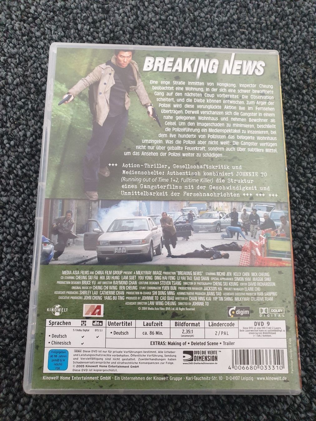 Tutti i DVDs: BREAKING NEWS (3438) – Usato da Ruswil venduto da Ruck.Zuck. 1